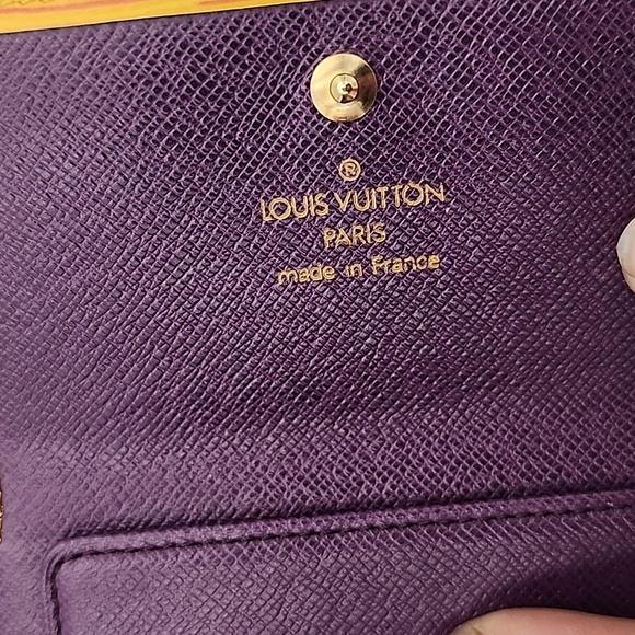 LOUIS VUITTON Tassil Yellow Epi Leather Elise Wallet - Picture 7 of 11